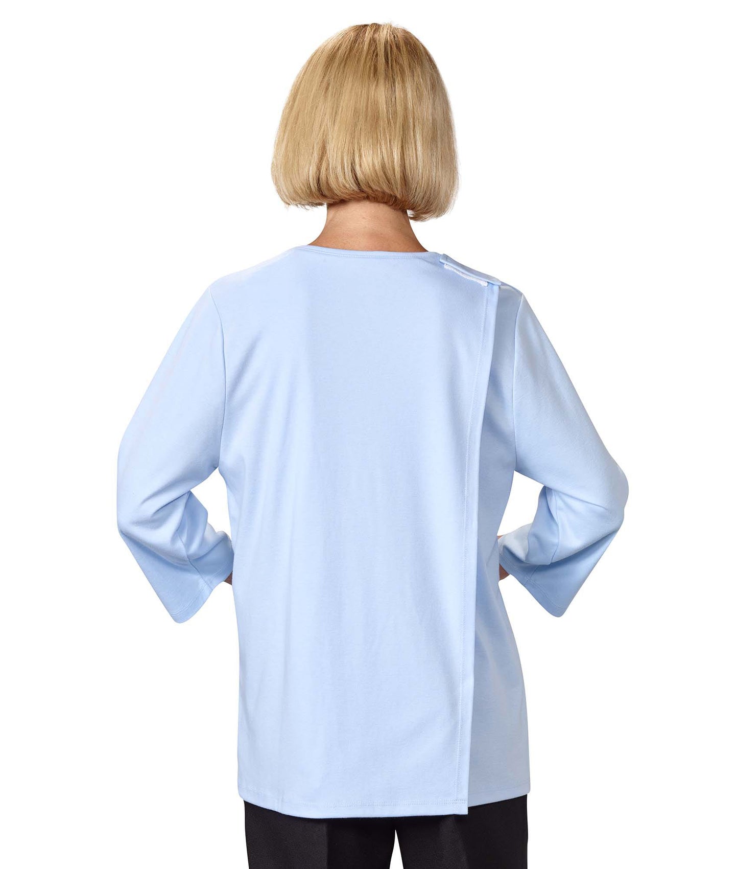 Women's Open Back Seasonal Print Top - Clearance