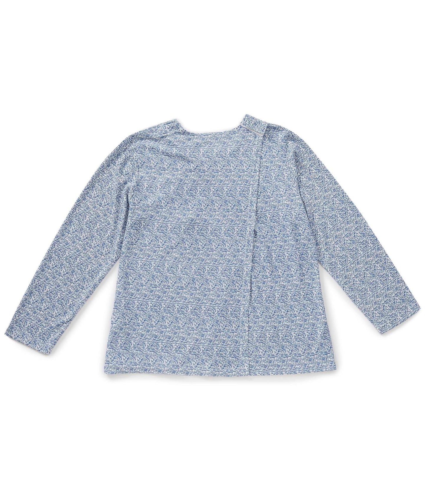 Women's Long Sleeve Open Back Sweater Knit Top - Clearance