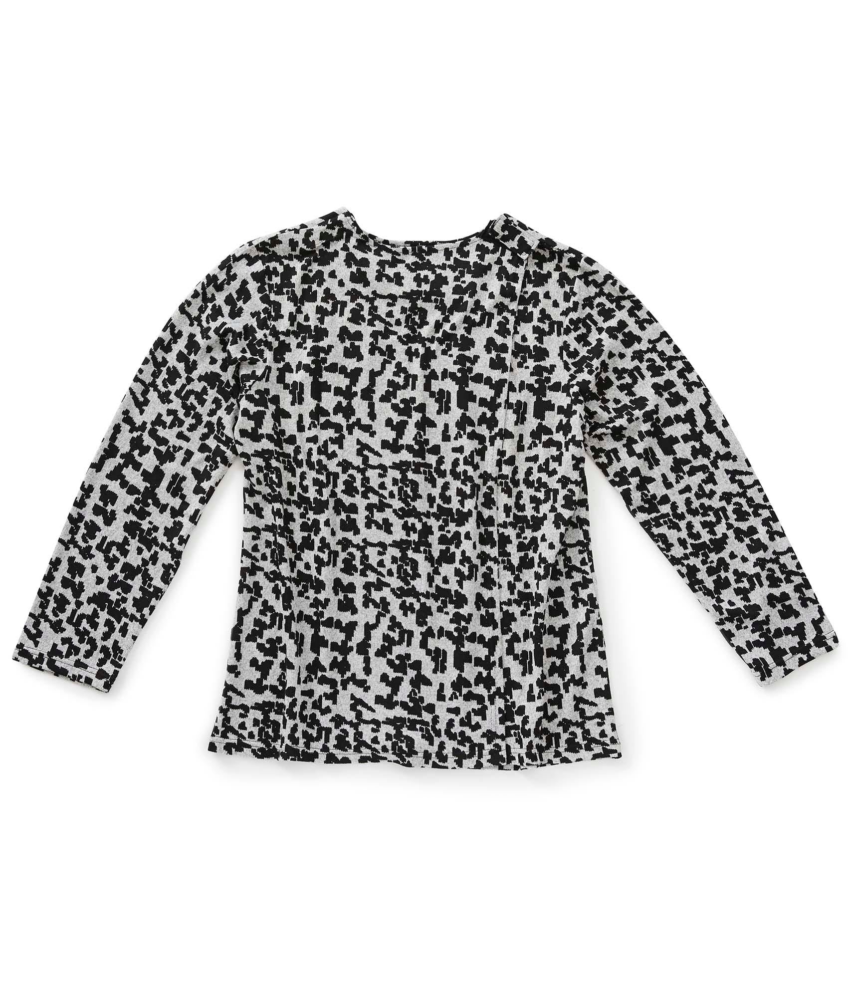 Women's Long Sleeve Open Back Sweater Knit Top - Clearance