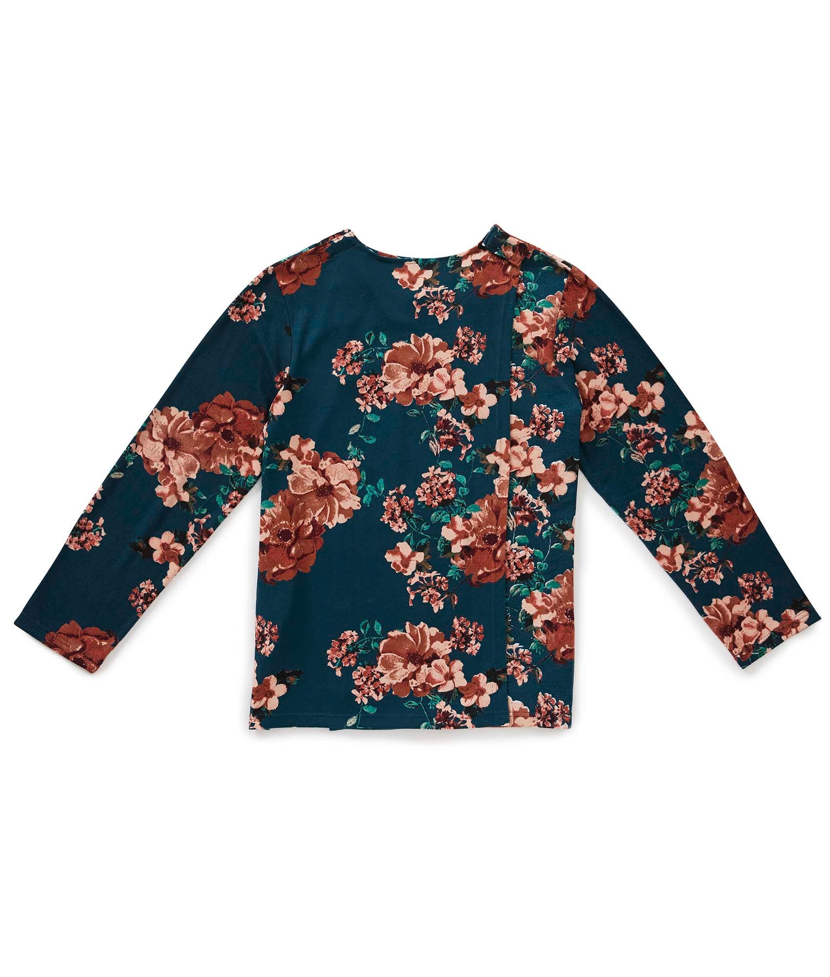 Women's Long Sleeve Open Back Sweater Knit Top - Clearance