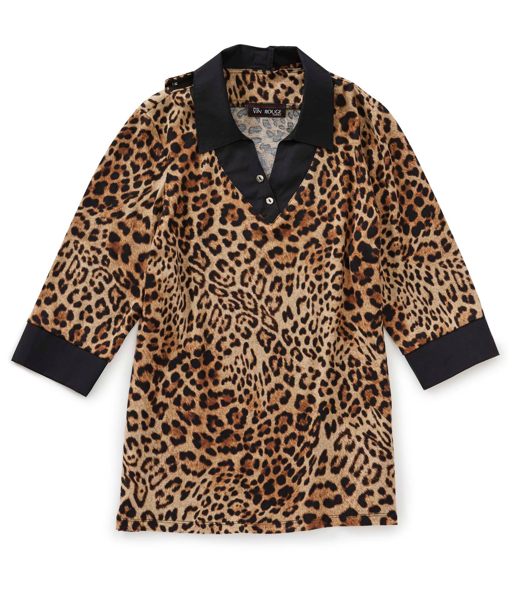 Women's Open Back Collared Top