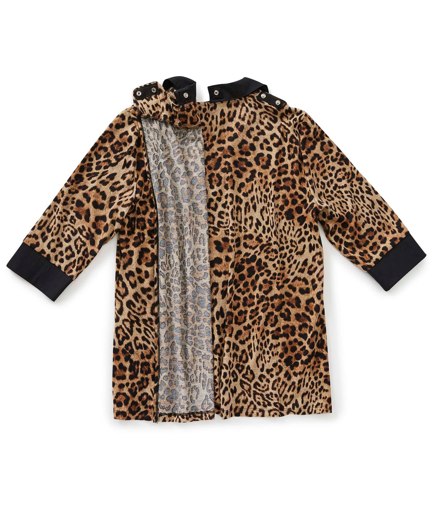 Women's Open Back Collared Top