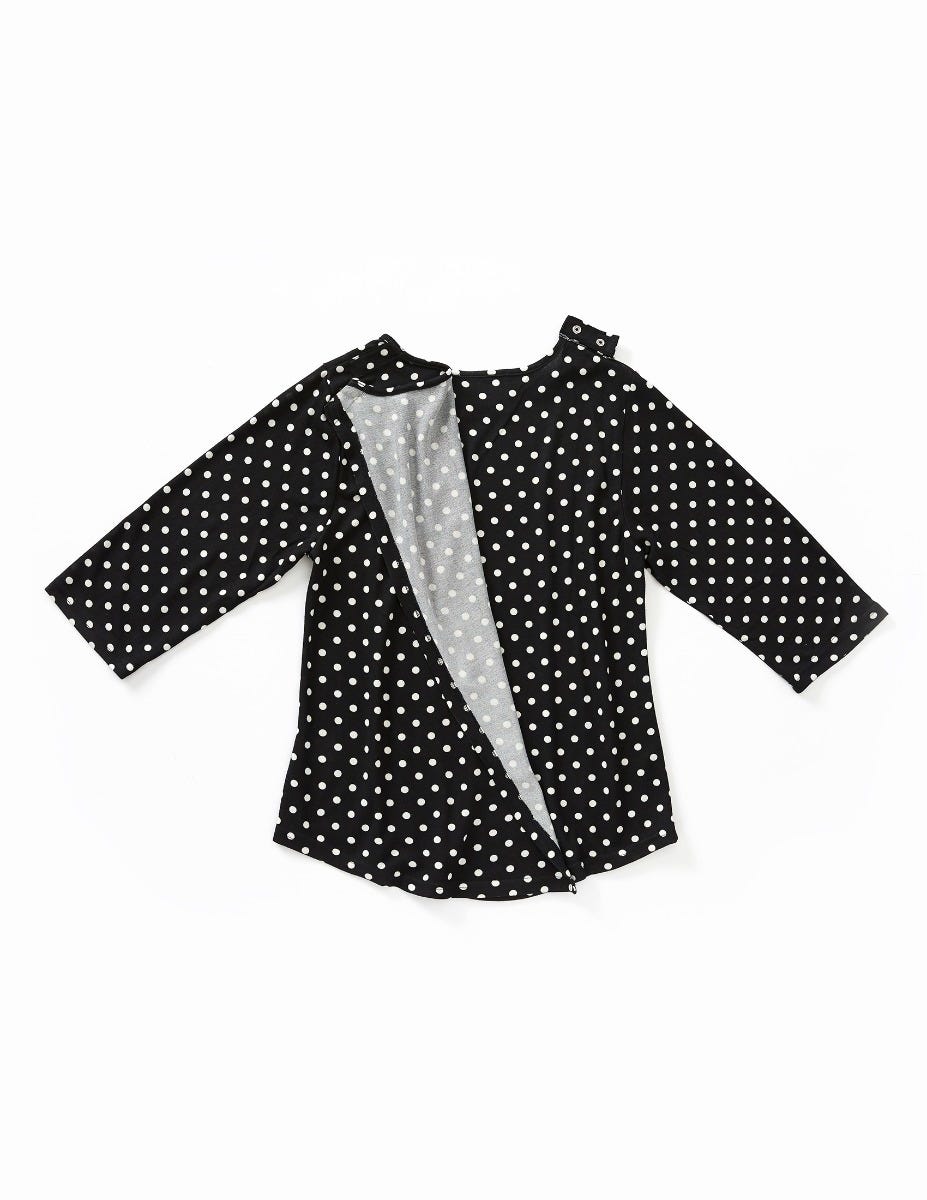 Women's Open Back Soft Sweater Knit Top - Clearance