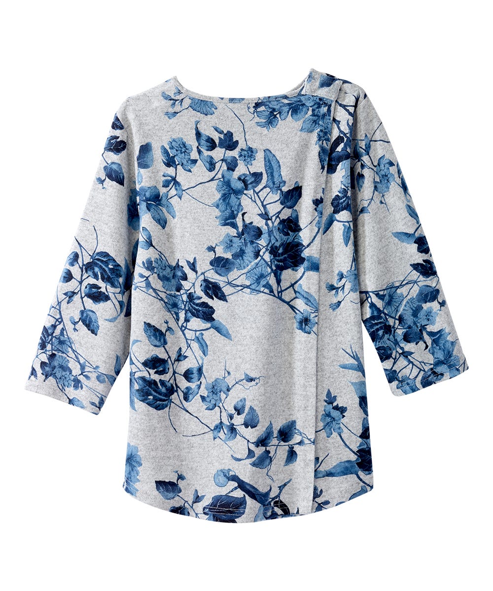 Women's Open Back Soft Sweater Knit Top