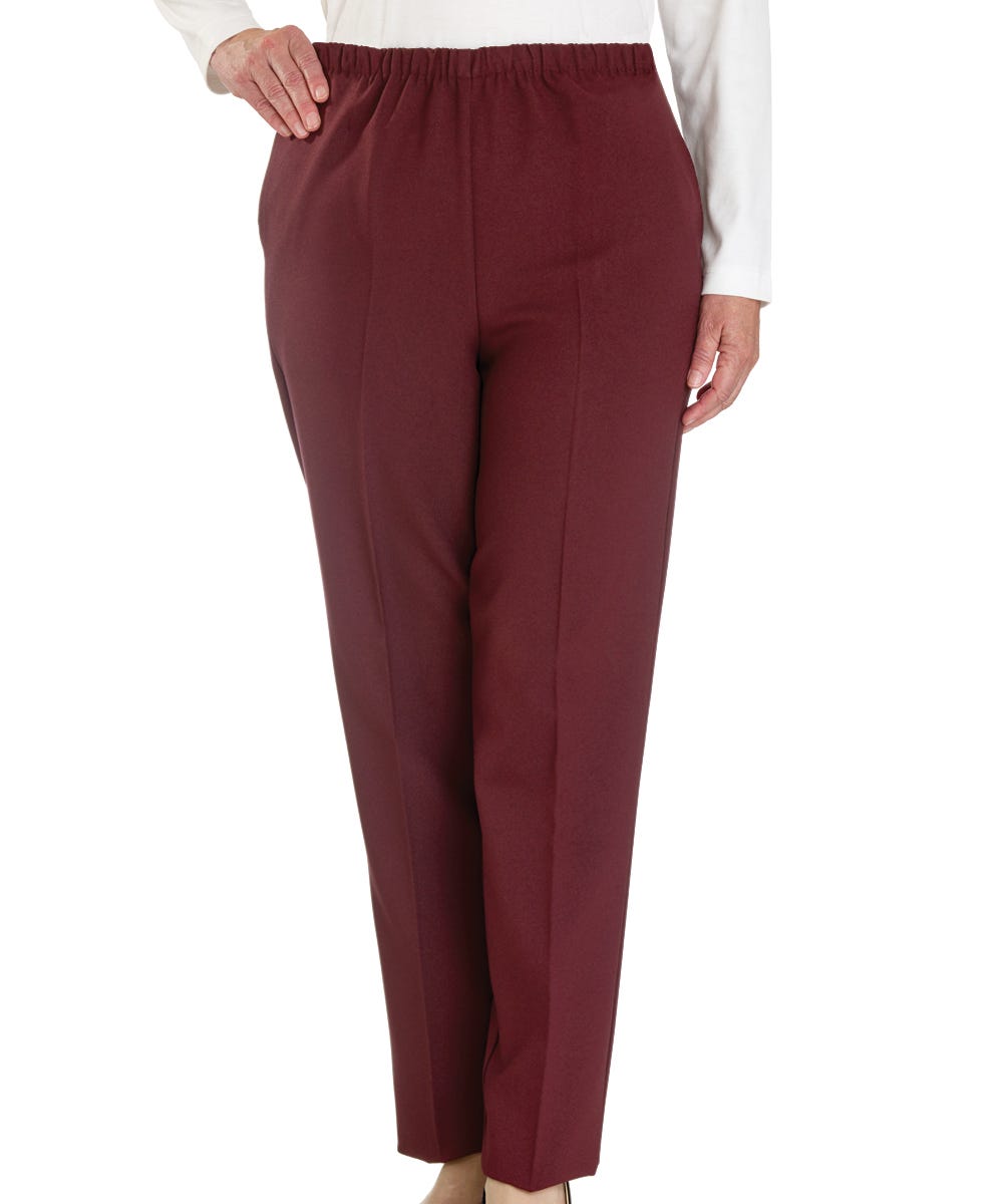 Women's Open Back Gabardine Pant