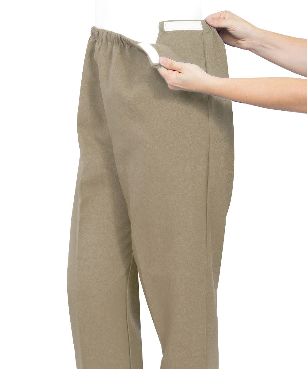 Women's Self Dressing Soft Knit Easy Access Pant - Clearance