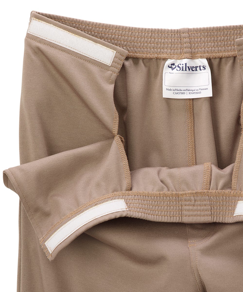 Women's Self Dressing Soft Knit Easy Access Pant - Clearance