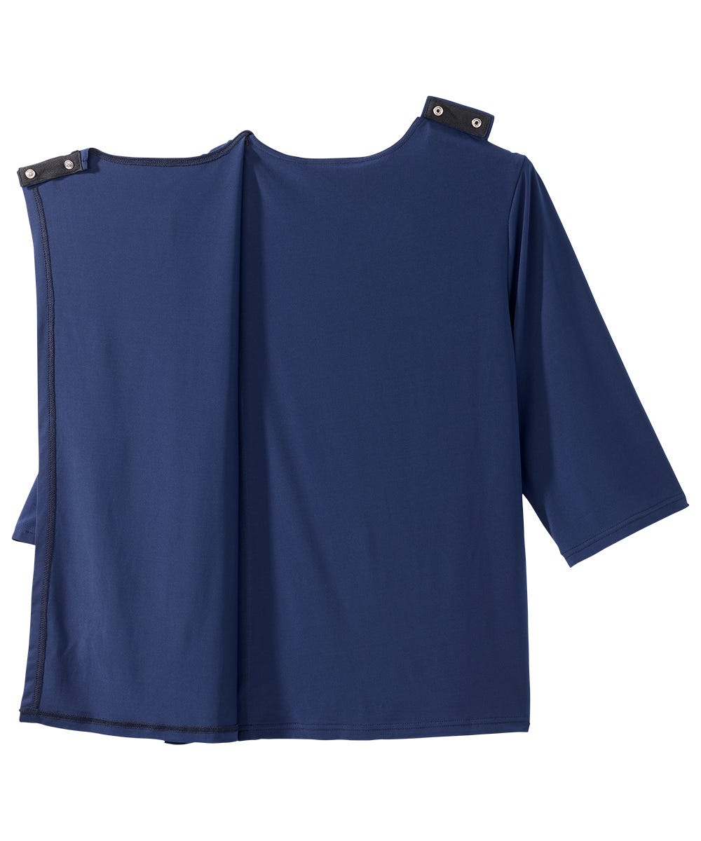 Women's Open Back Shirred Top