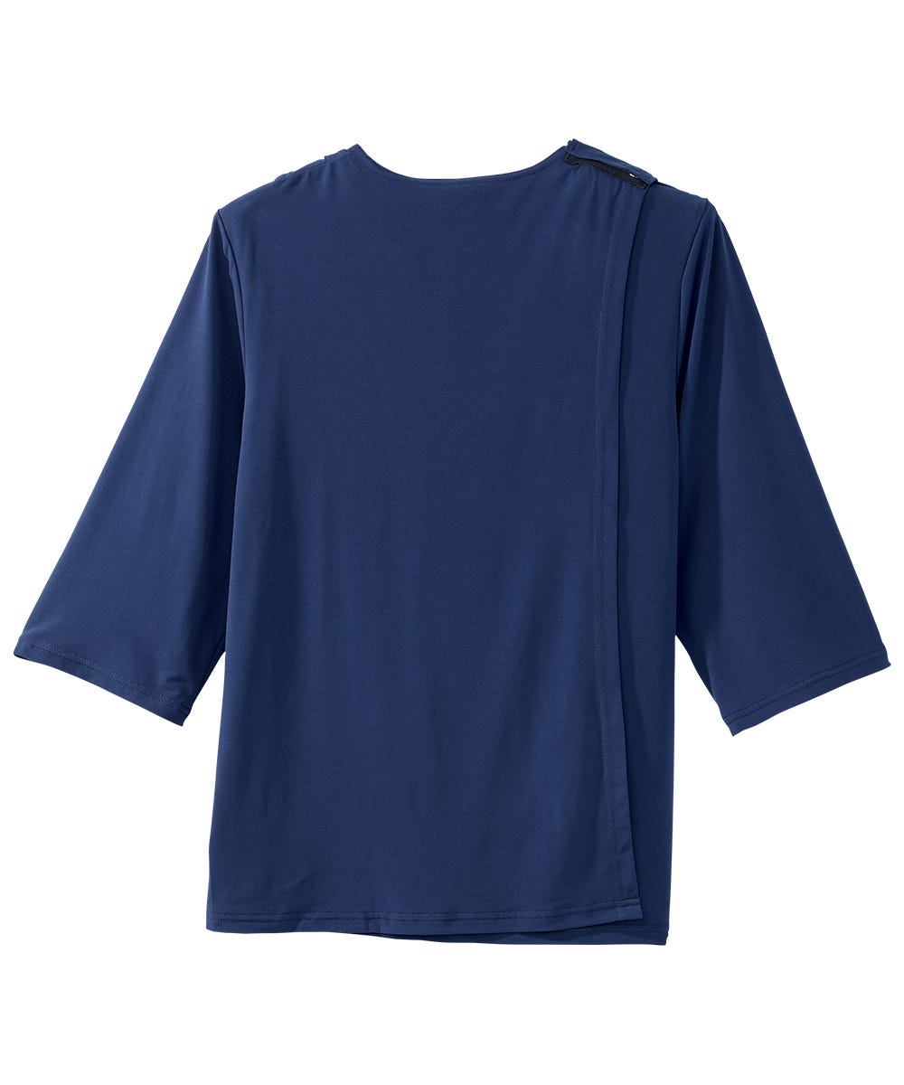 Women's Open Back Shirred Top