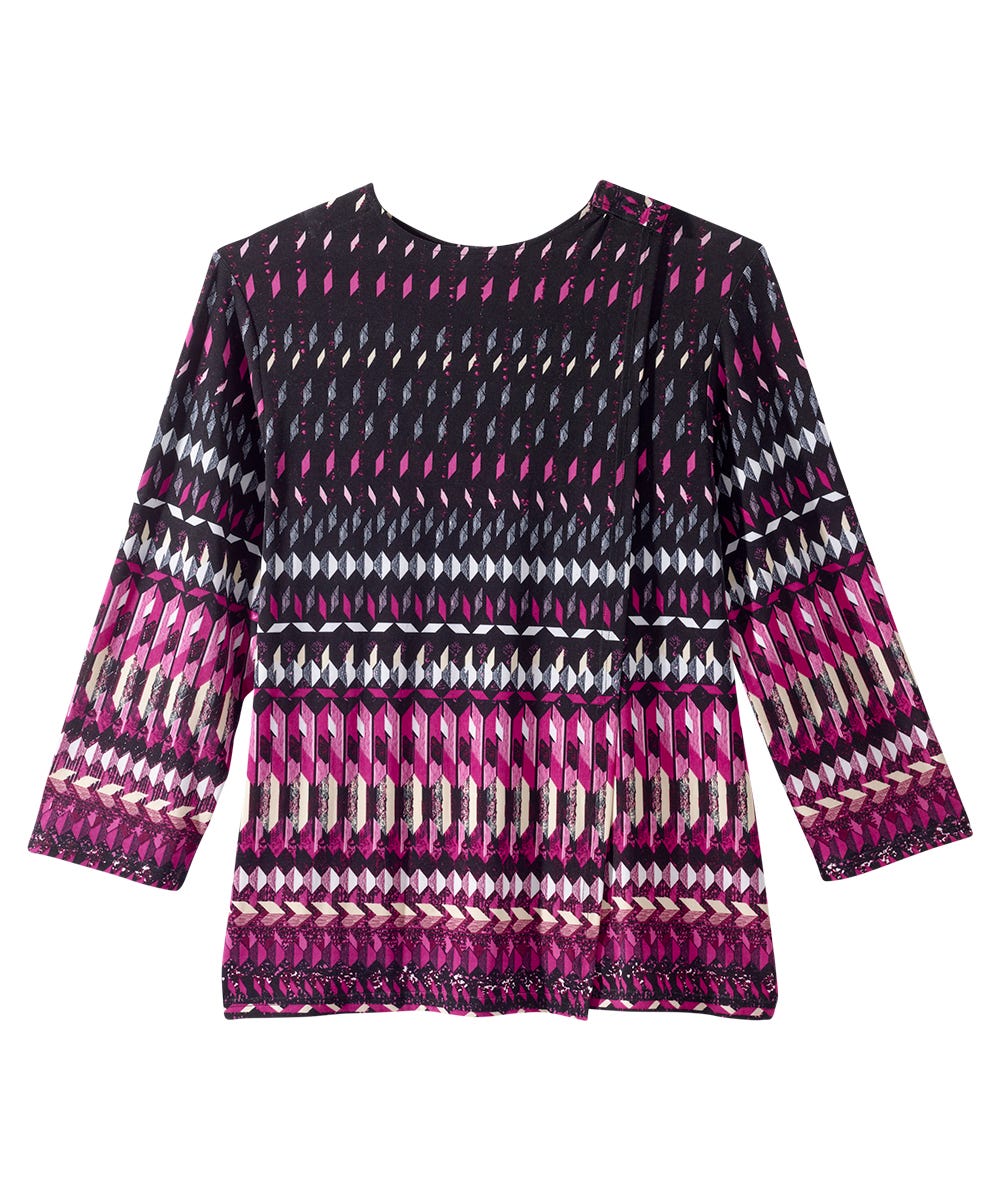 Women's Open Back Shirred Top