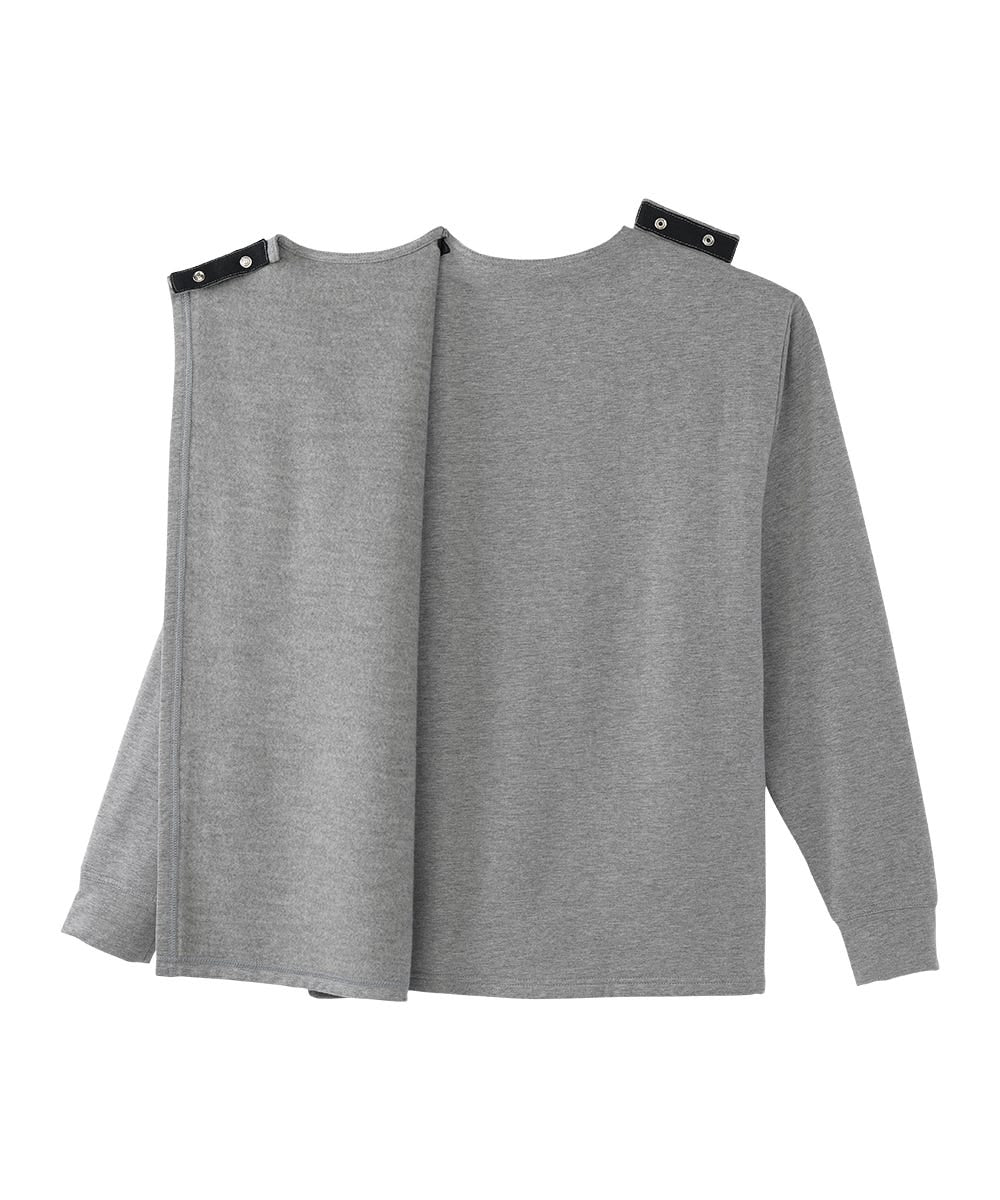 Women's Adaptive Open Back Fleece Cardigan