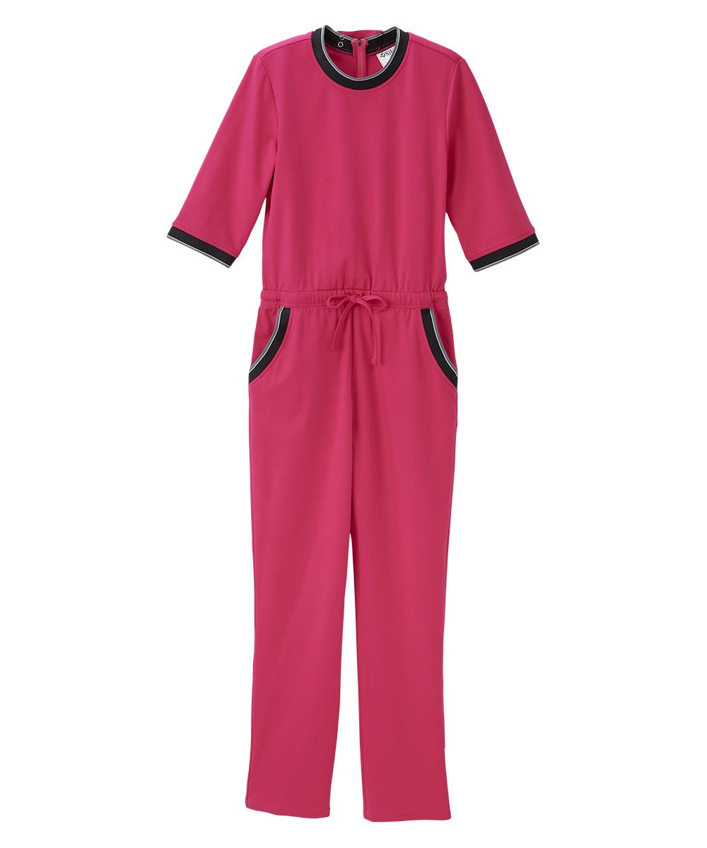 Women's Stay Dressed Jumpsuit with Full Back Zip - Clearance