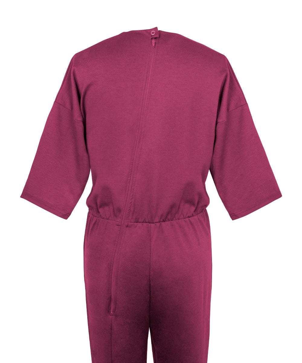 Women's Stay Dressed Jumpsuit with Full Back Zip - Clearance