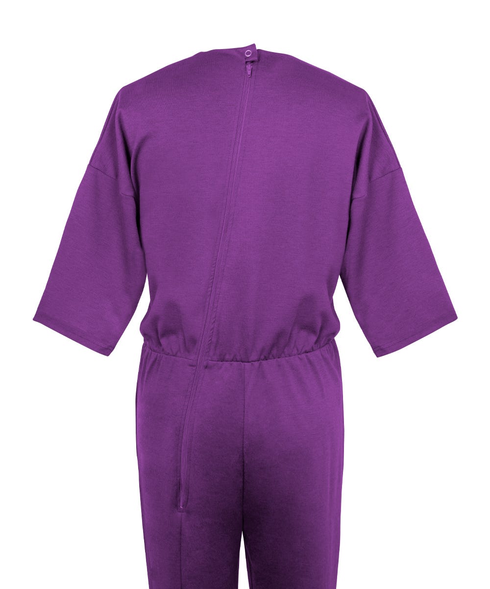 Women's Stay Dressed Jumpsuit with Full Back Zip - Clearance