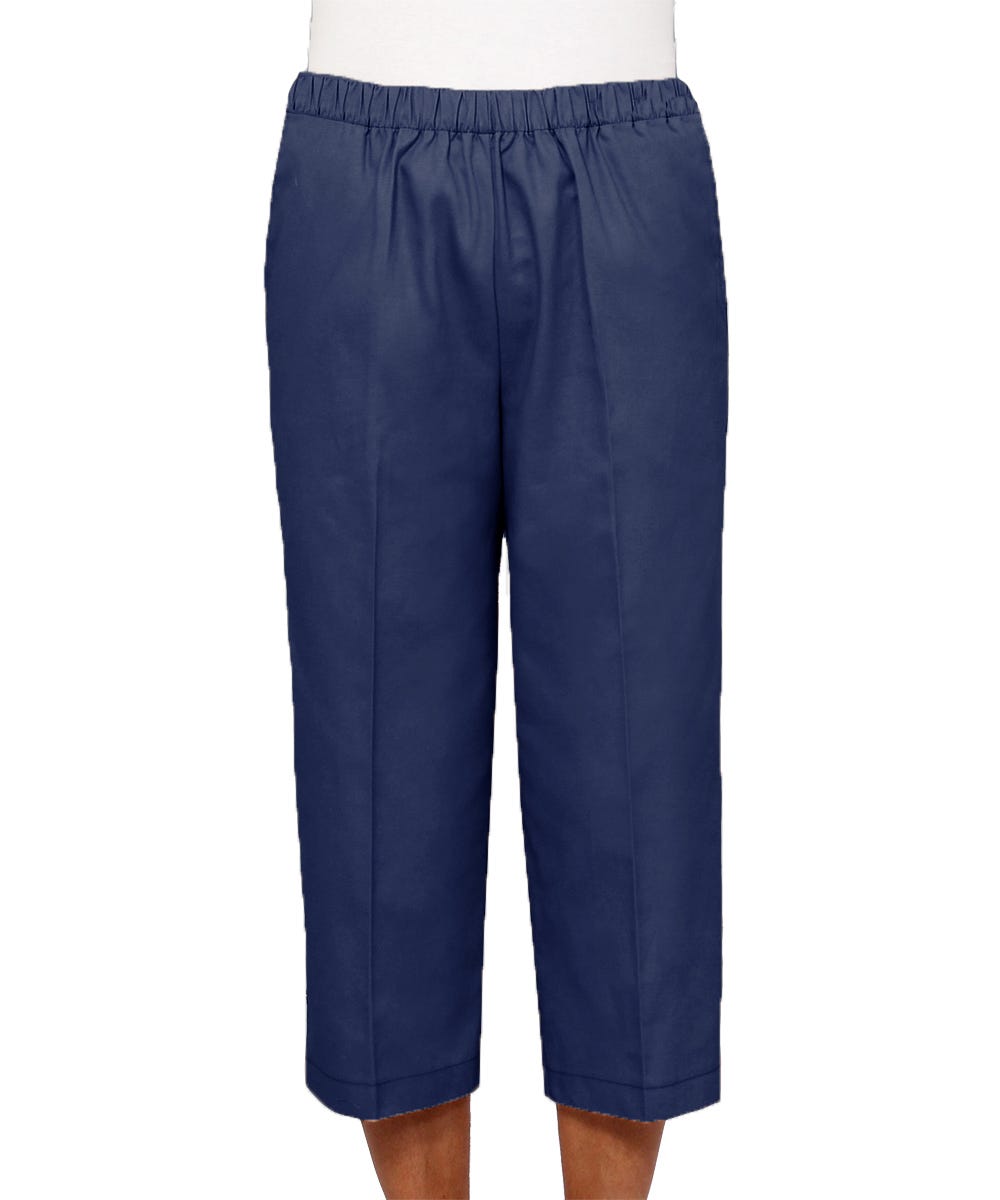 Women's Open Back Cotton Capris