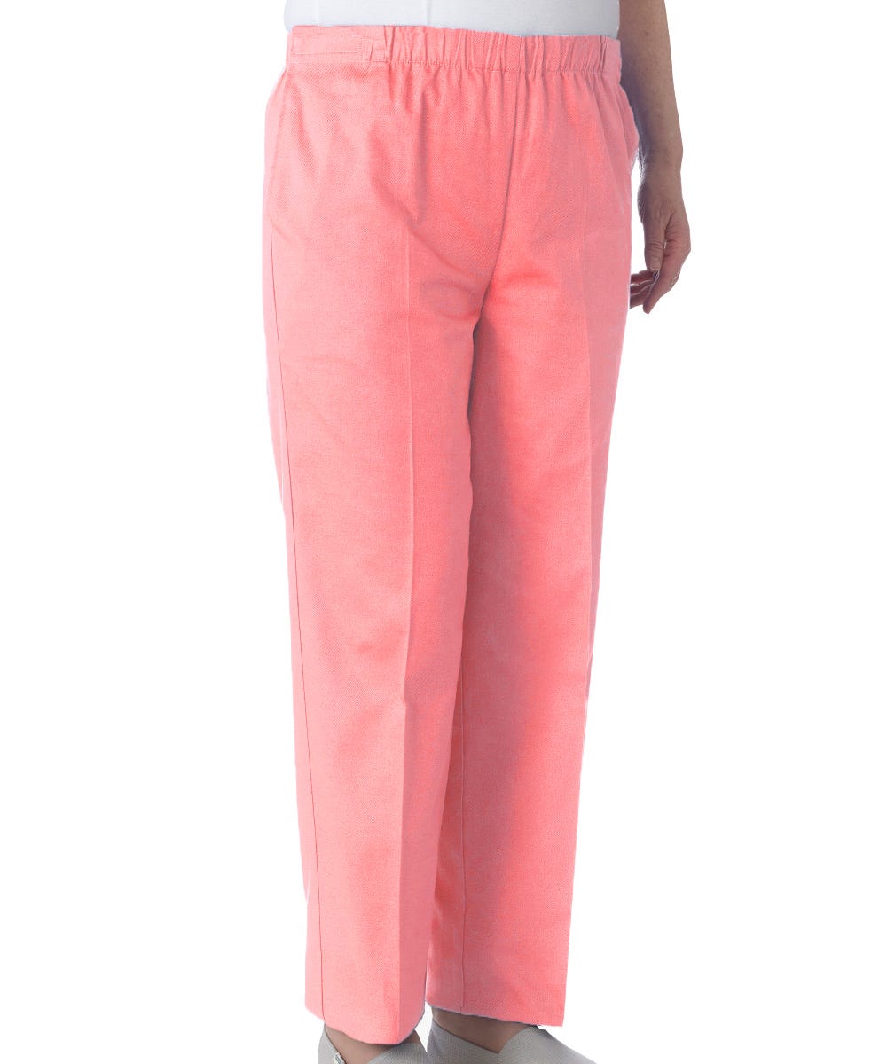 Women's Self Dressing Easy Access Cotton Pant