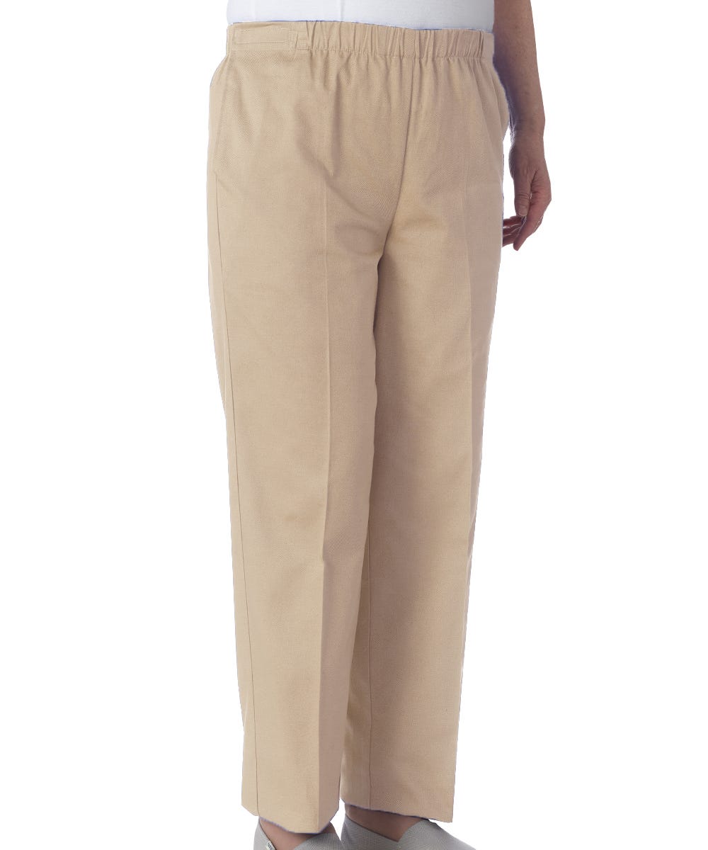 Women's Self Dressing Easy Access Cotton Pant