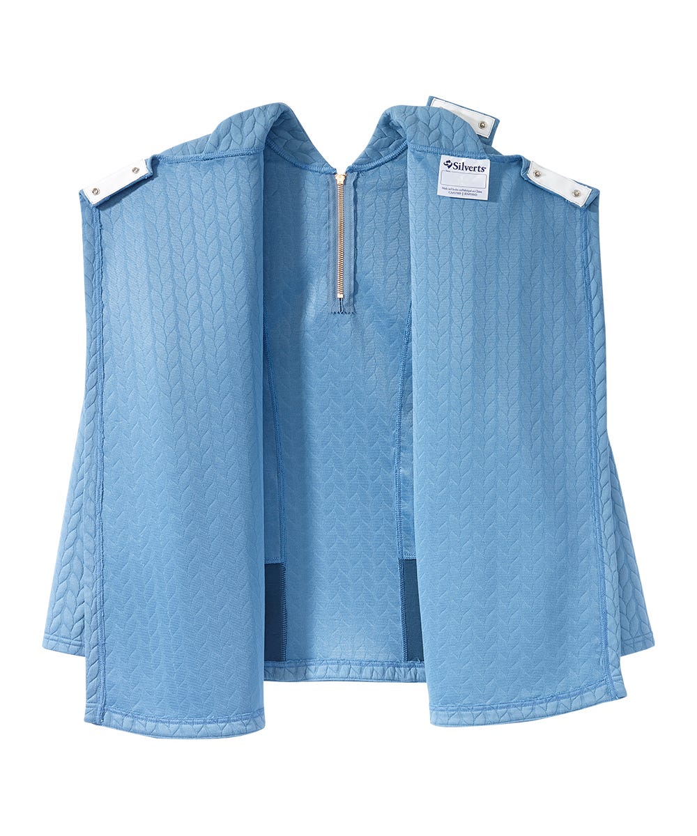 Women's Easy Dressing Open Back Half Zip Track Suit Top