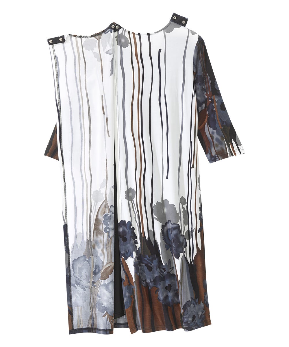 Women's Open Back Twofer Dress - Clearance