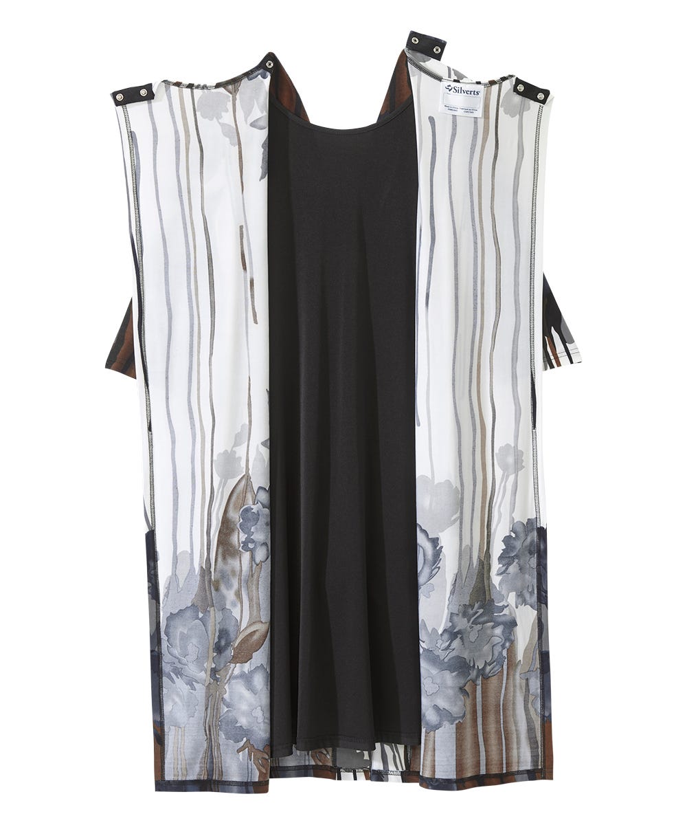 Women's Open Back Twofer Dress - Clearance