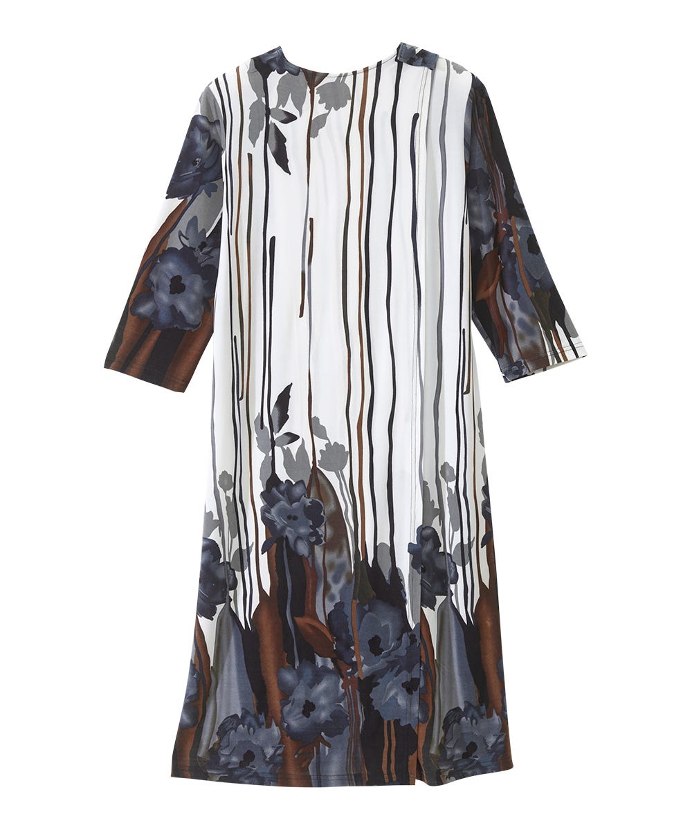 Women's Open Back Twofer Dress - Clearance