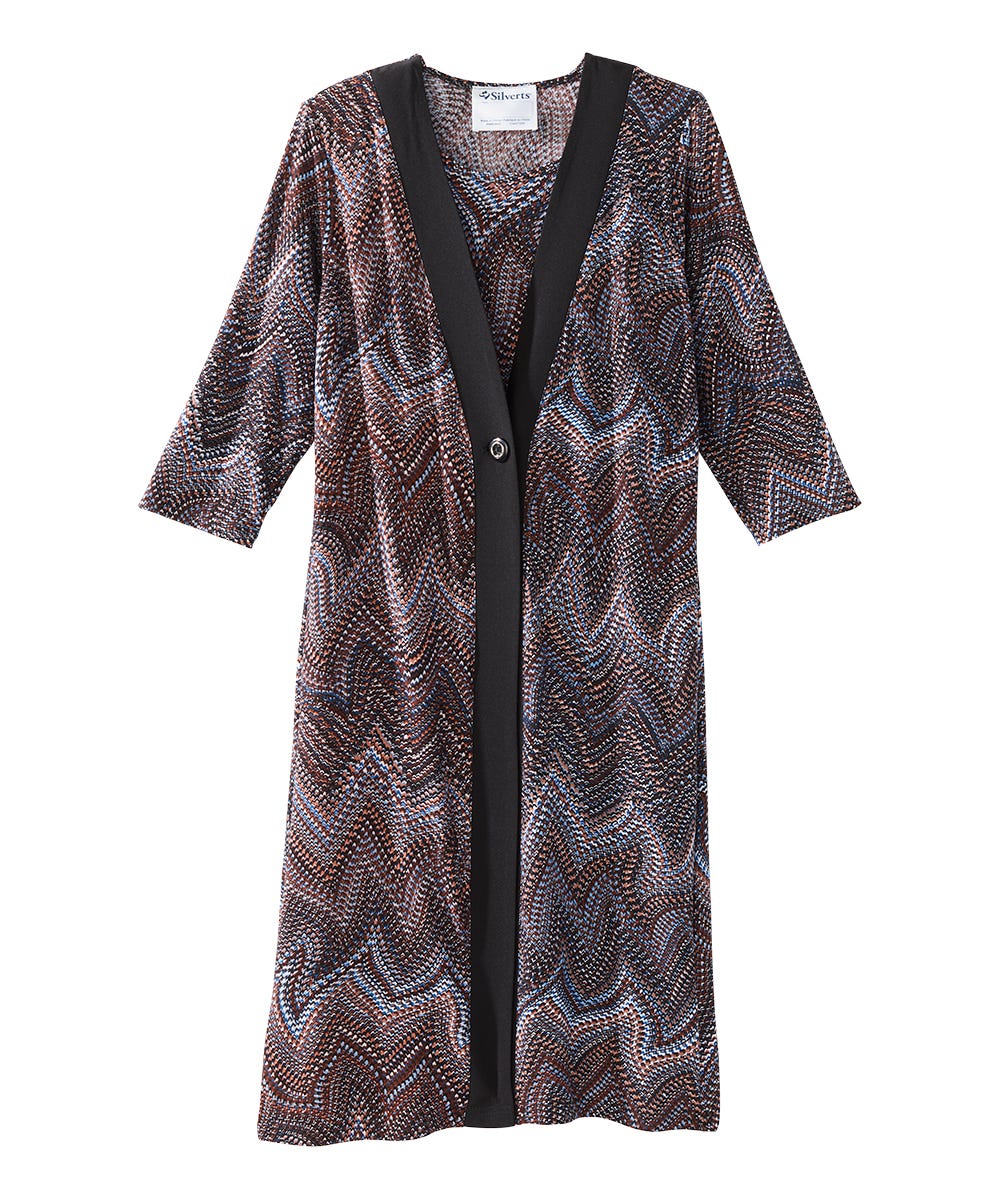 Women's Open Back Twofer Dress - Clearance