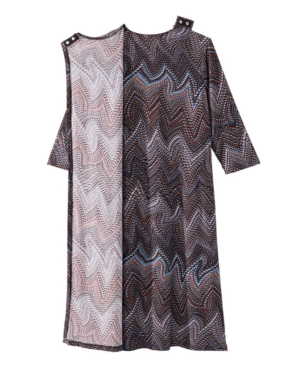 Women's Open Back Twofer Dress - Clearance
