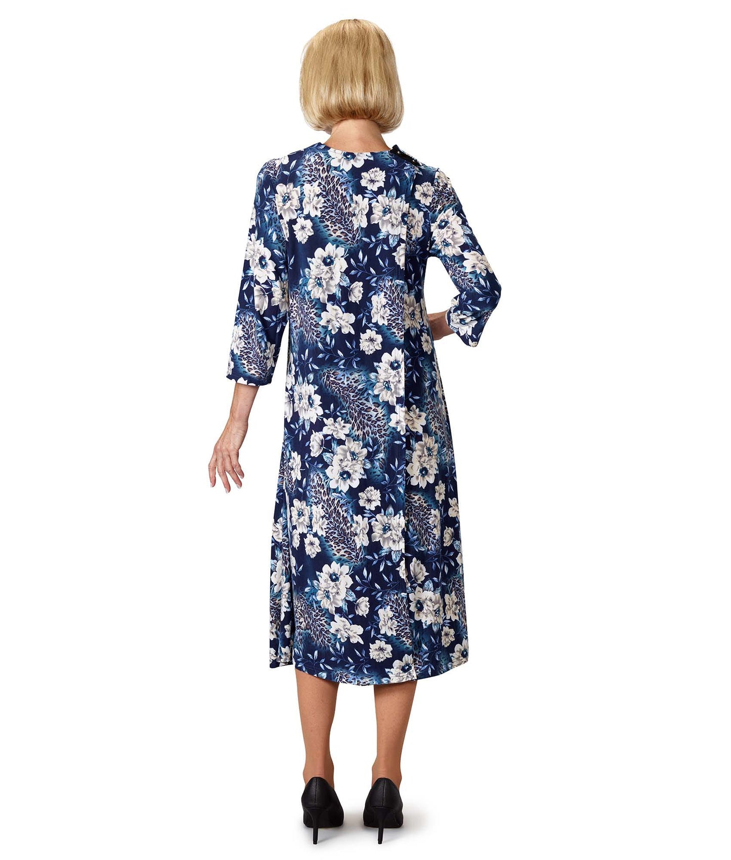 Women's Open Back Twofer Dress - Clearance