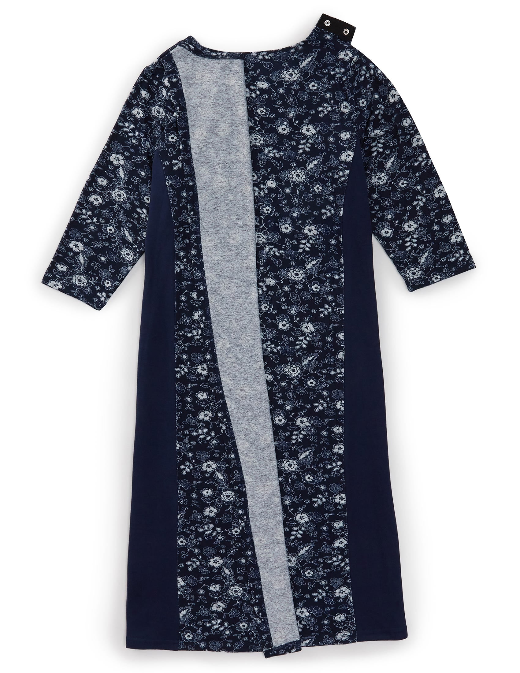 Women's Stylish Color Block Open Back Dress
