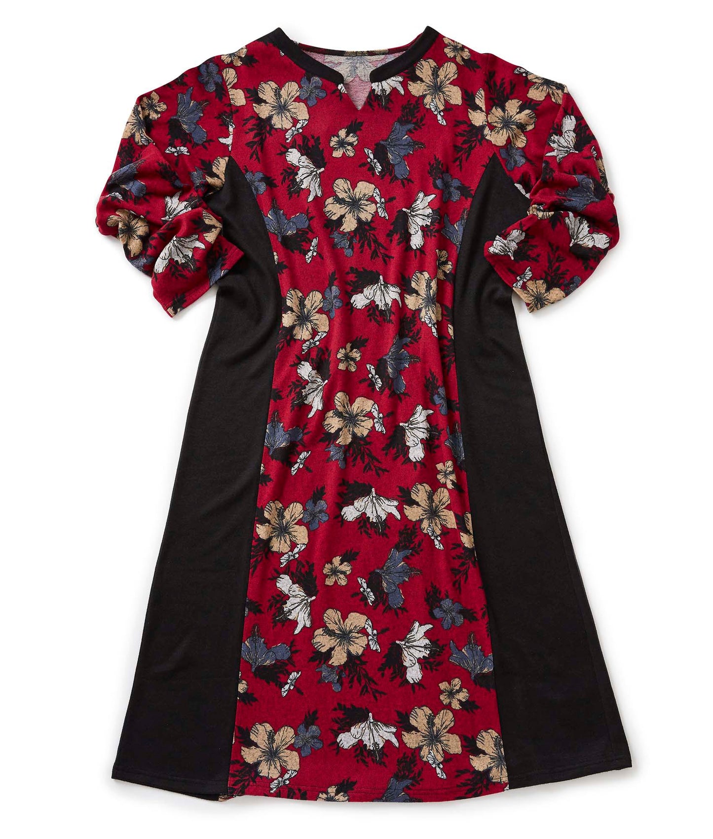 Women's Stylish Color Block Open Back Dress