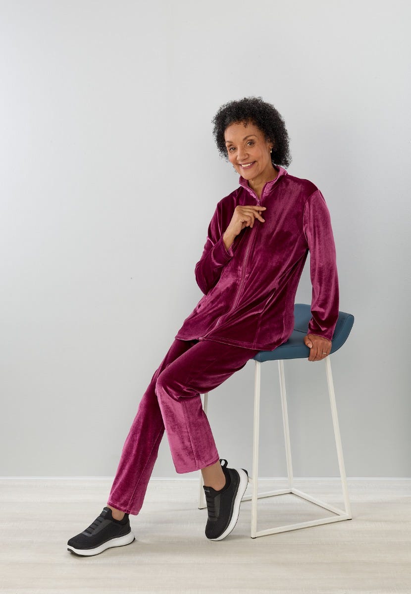 Women's Tracksuit (Magzip Jacket & Easy Grip Pull-On Pant)