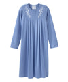 Women's No Peek Hospital & Home Care Long Sleeve Gown - Clearance