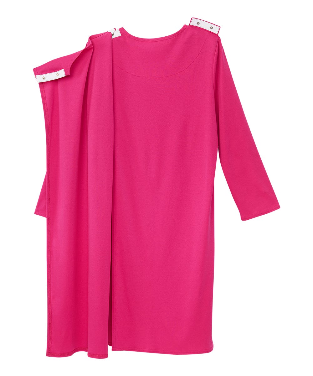 Women's No Peek Hospital & Home Care Long Sleeve Gown - Clearance
