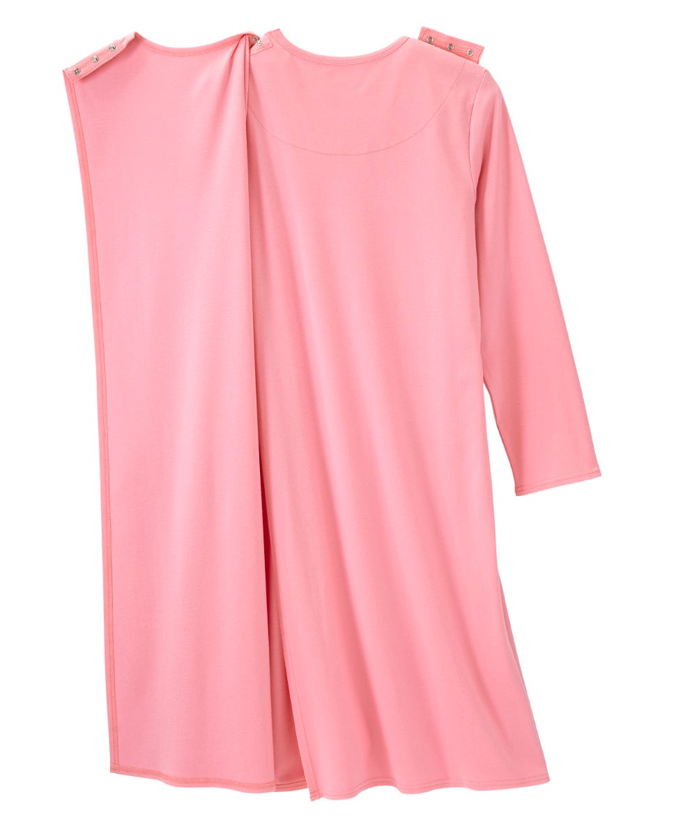 Women's No Peek Hospital & Home Care Long Sleeve Gown