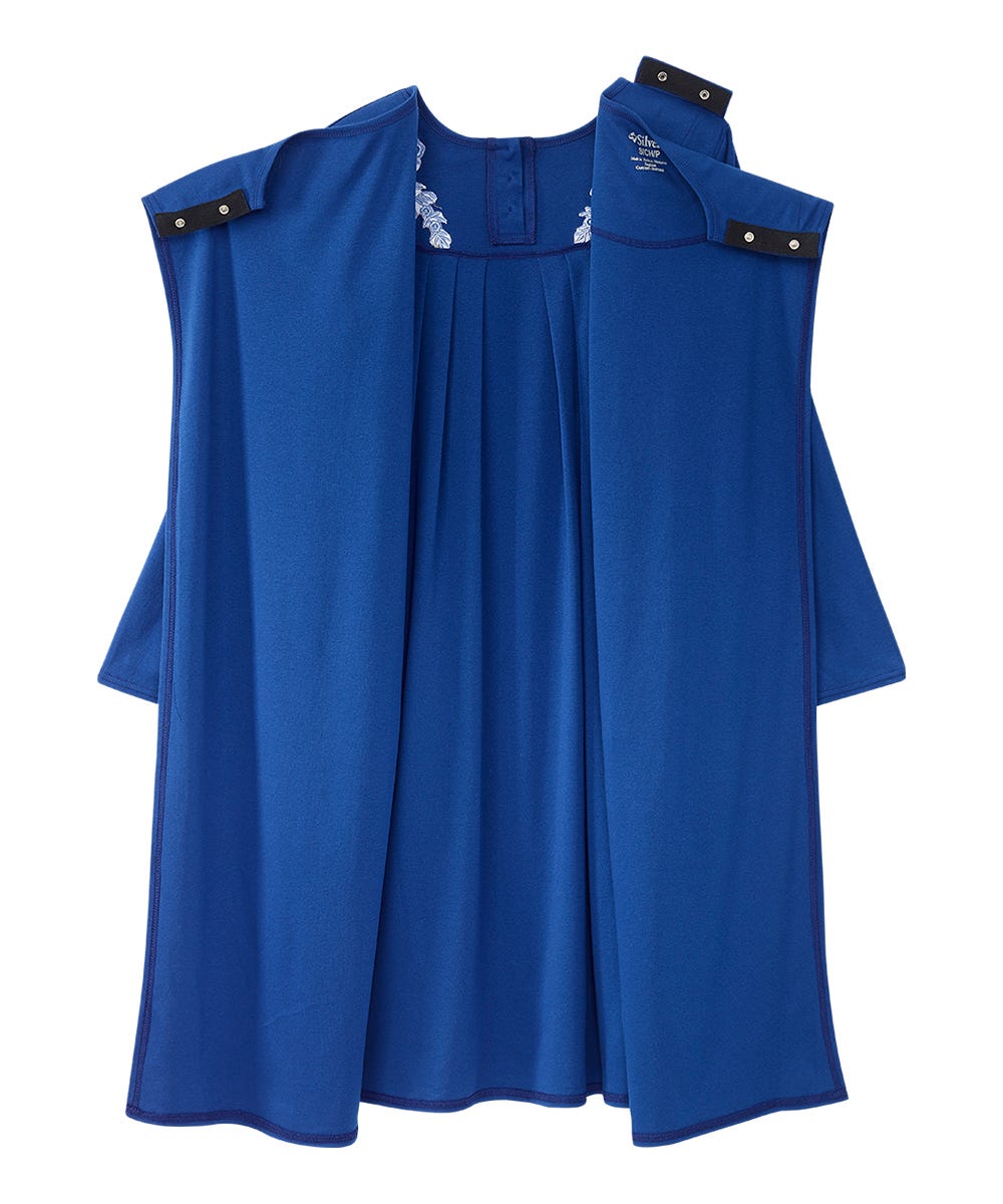 Women's No Peek Hospital & Home Care Long Sleeve Gown