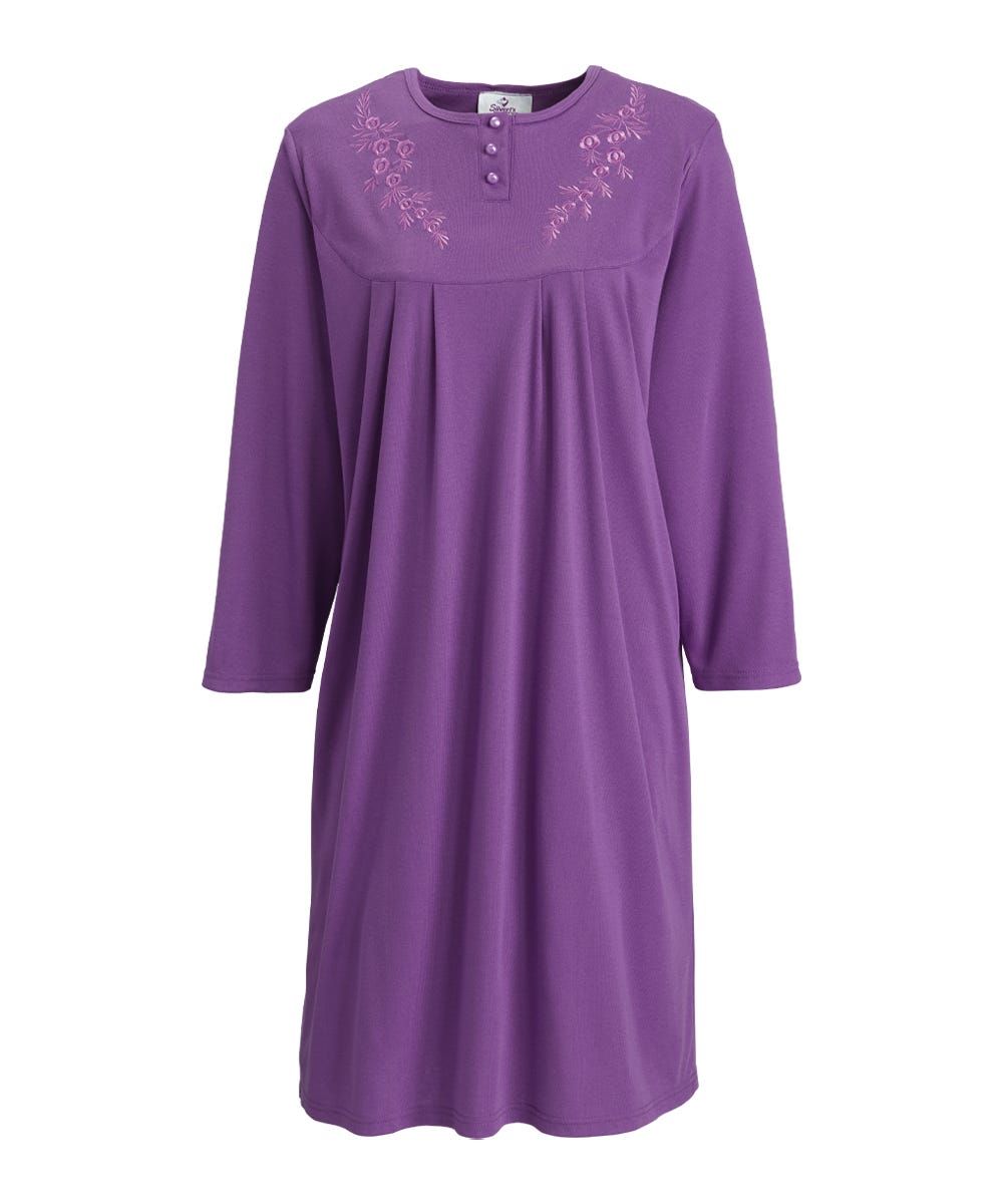 Women's No Peek Hospital & Home Care Long Sleeve Gown