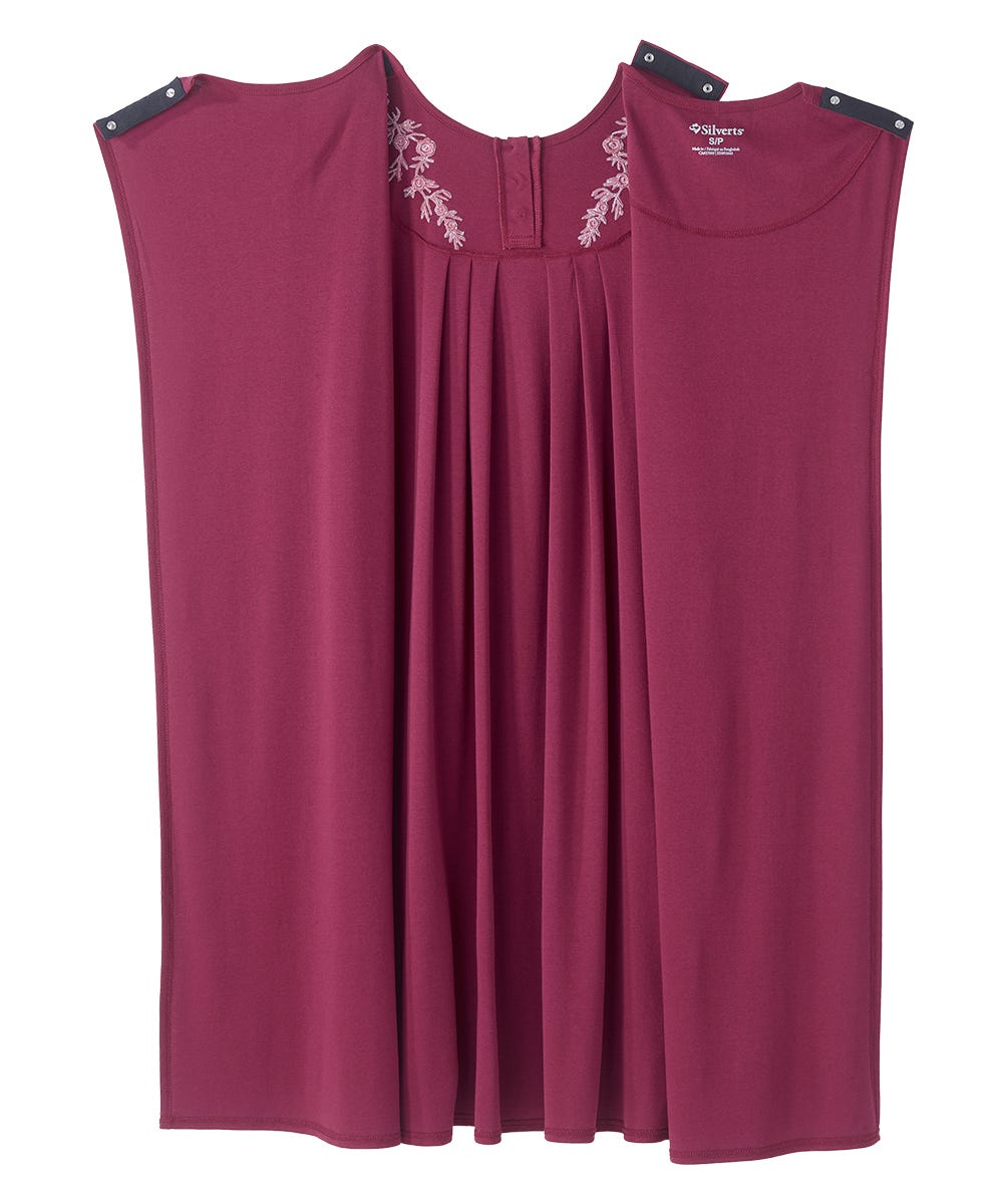 Women's No Peek Hospital & Home Care Long Sleeve Gown