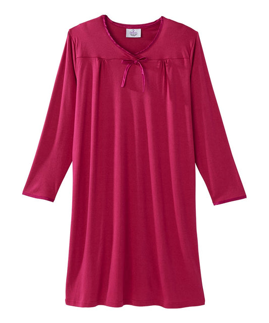 Women's Open Back Nightgown