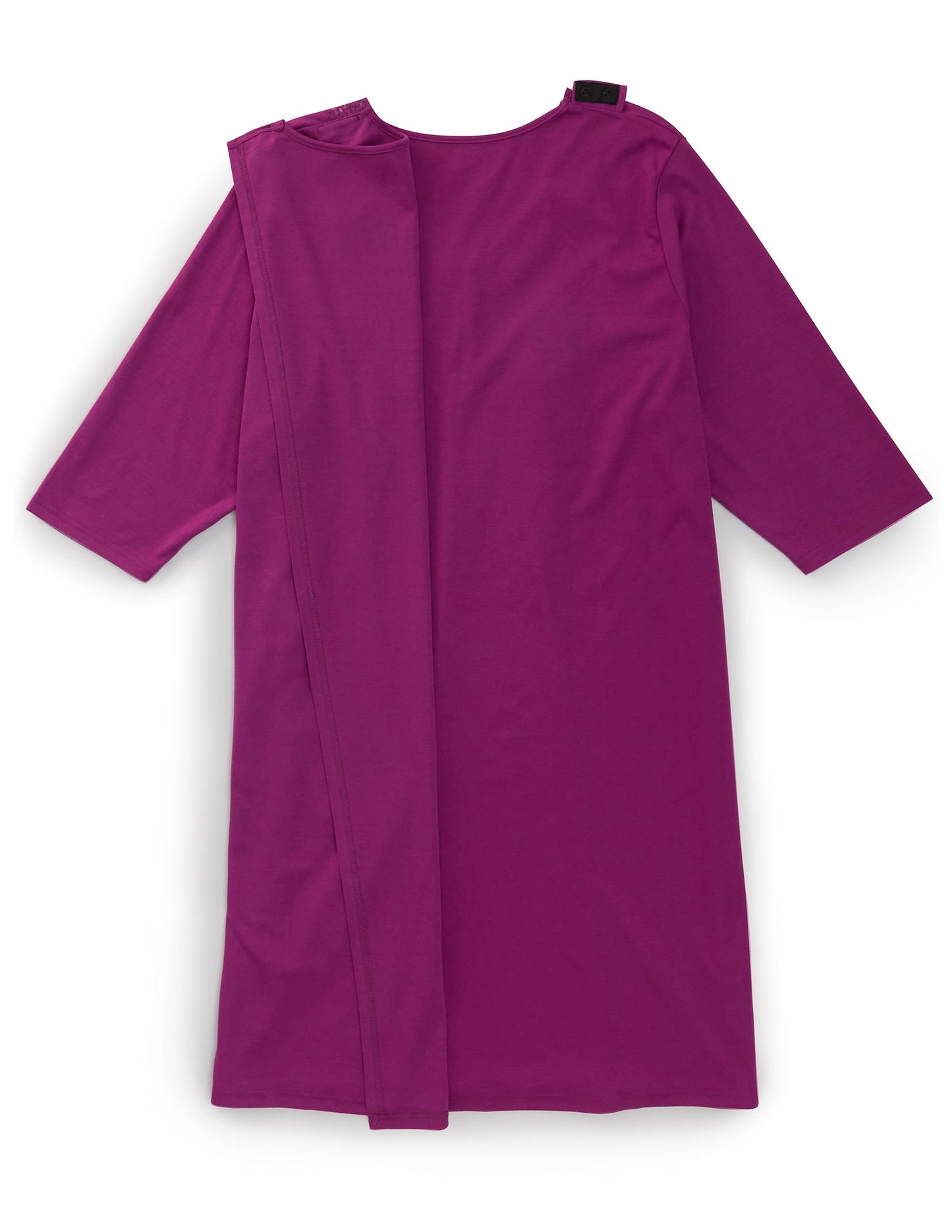 Women's No Peek Hospital & Home Care Gown with Lace Neckline
