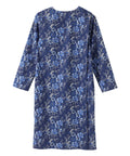 Women's No Peek Open Back Flannel Nightgown - Silverts 48
