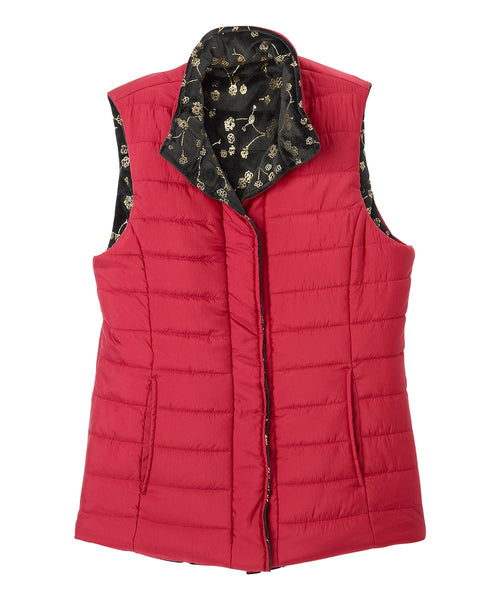 ëpaのreversible short vest Cropped Reversible Vest White – Whiskey Bent Hat Co