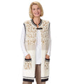 Women's Sweater Vest with Magnetic Snap