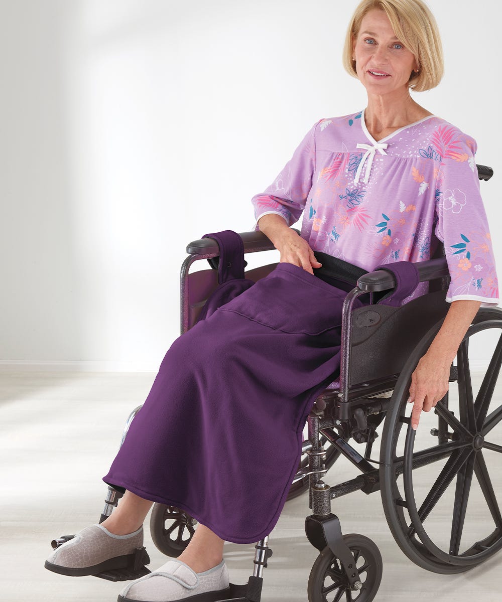 Women's & Men's Stay On Wheelchair Blanket