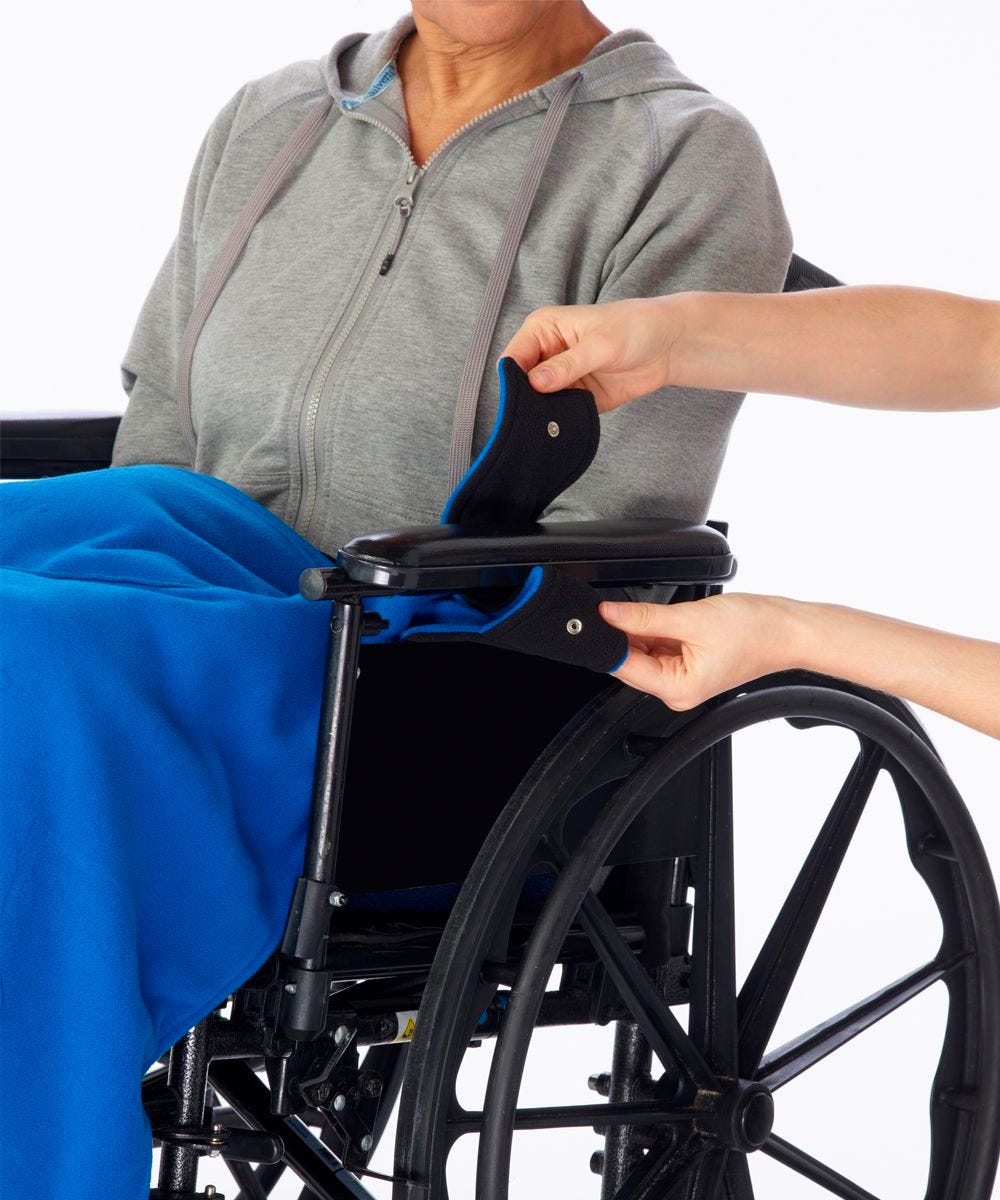 Women's & Men's Stay On Wheelchair Blanket