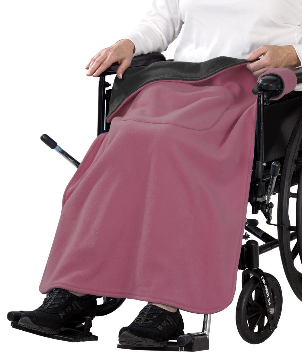Women's & Men's Stay On Wheelchair Blanket