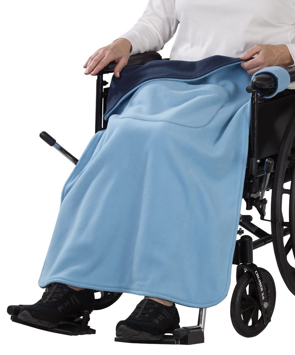Women's & Men's Stay On Wheelchair Blanket