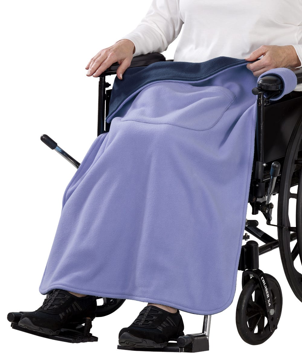 Women's & Men's Stay On Wheelchair Blanket