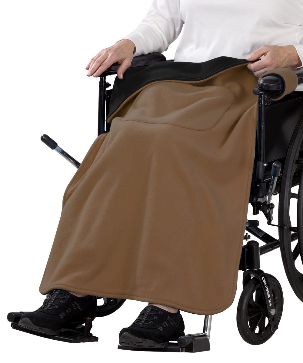Women's & Men's Stay On Wheelchair Blanket