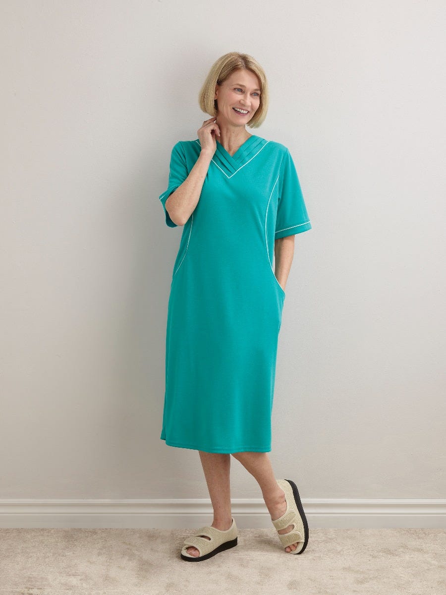 Women's Open Back Ponte Dress