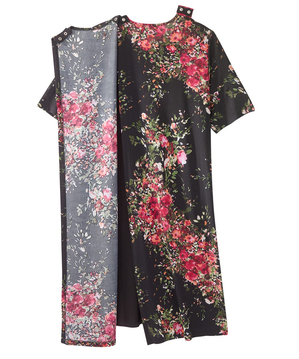 Women's Adaptive Open Back Stylish Twofer Dress